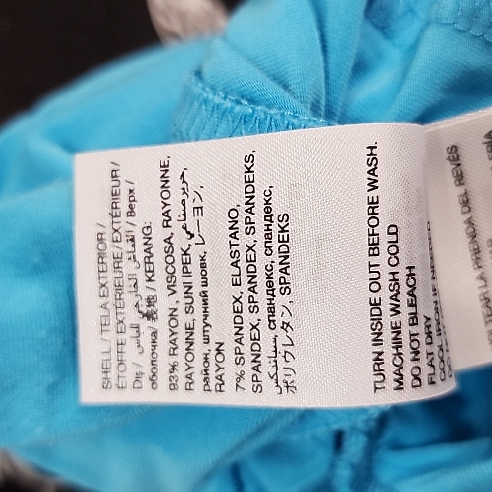 Bebe Neon Green And Teal Ruched Maxi Dress S - Picture 8 of 10
